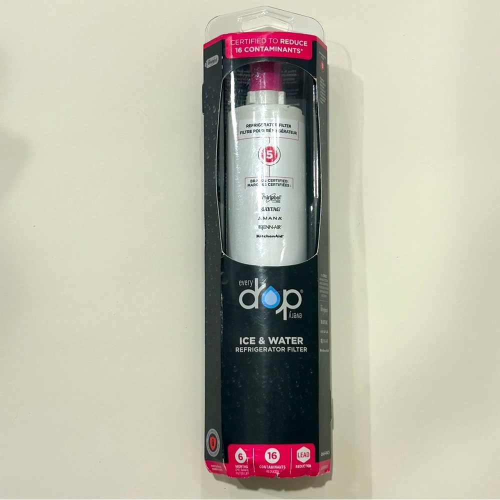 EveryDrop Water Filter #5 EDR5RXD1 Refrigerator Whirlpool Factory Sealed